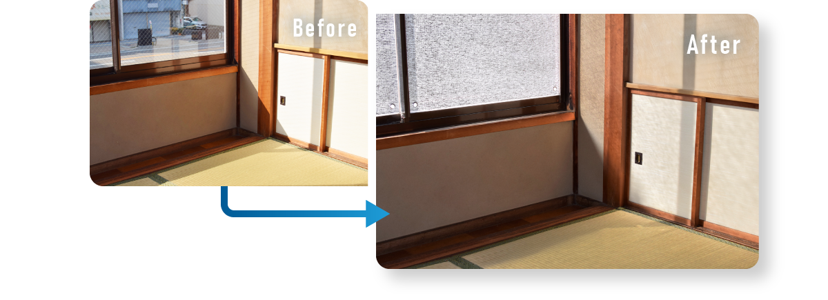 Before After